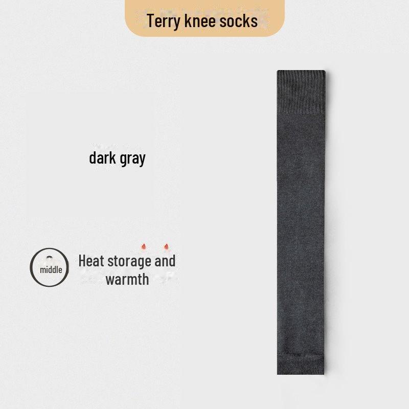 Женские бархатные толстые наколенники, длинные леггинсы - теплые махровые леггинсы с высокой трубкой