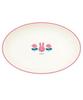 Marimo Craft MIFFY и РОЗА Овальная тарелка x x, Розовая, Ш25.5 В18.5 Г4см, DBM-2154
