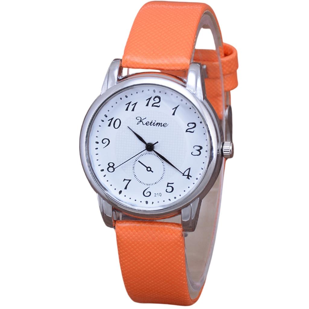 Женские модные кожаные часы