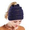 Women's Trendy Autumn and Winter Warm Hat Ladies Fashion Outdoor Knitted Woolen Pullover Hat