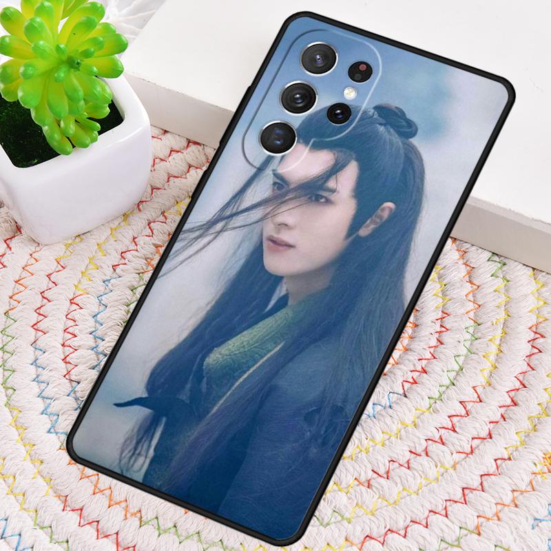 Неукротимый Ван Ибо Чехол для телефона из ТПУ для Samsung Galaxy note 10 pro S26 S25 S24 S23 S22 Ultra Plus S21 FE S20 Ударопрочный Чехол