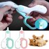 LED Light Cat Dog Nail Clipper Cutter Professional Pet Claw Trimmer with Safety Lock Puppy Kitten Animals Care Grooming Tool Kit