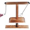 Игра с бросанием колец на крючок Двойная настольная игра Деревянная игрушка с кольцами для бросания Интерактивная игра для вечеринки