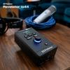 PreSonus Revelator io44 USB-C audio interface for music production and streaming. Features a built-in mixer, easy-to-use effects presets, and Studio O