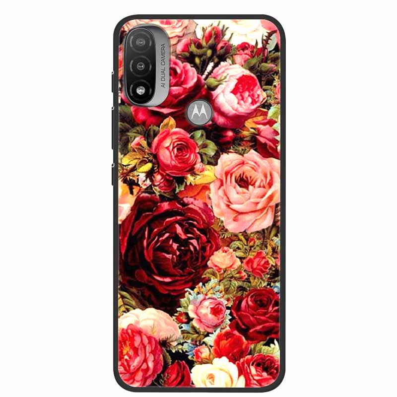 Чехол для Moto E20 Ударопрочный Мягкий Силиконовый Задний Чехол Для Motorola Moto E20 6.5" Чехлы для Телефона Для Moto E 20 XT2155 Coque Fundas