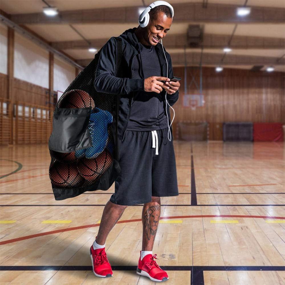 Football Soccer Sports Ball Bag Soccer Volleyball Basketball Backpack Professional Storage Pouch