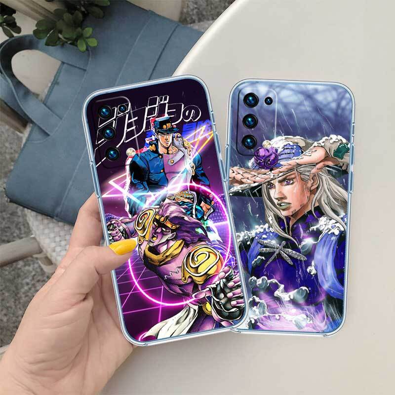 Чехол JoJo's Bizarre Adventure для Motorola E7 E22 E20 E13 E15 E22S E30 E40 G10 G20 G04 G22 G23 G05 G75 G35 G55 G6 G7 G8 G9 Plus Power Play