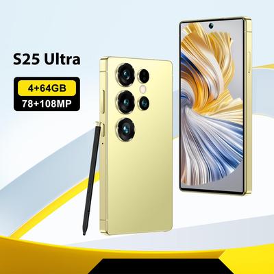 S25 Mini 4G Смартфон, 4+64 ГБ Компактный Мобильный Телефон