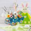 Пасхальный кролик 2D плоский акриловый брелок зеркало заднего вида автомобиля аксессуары рюкзак кулон