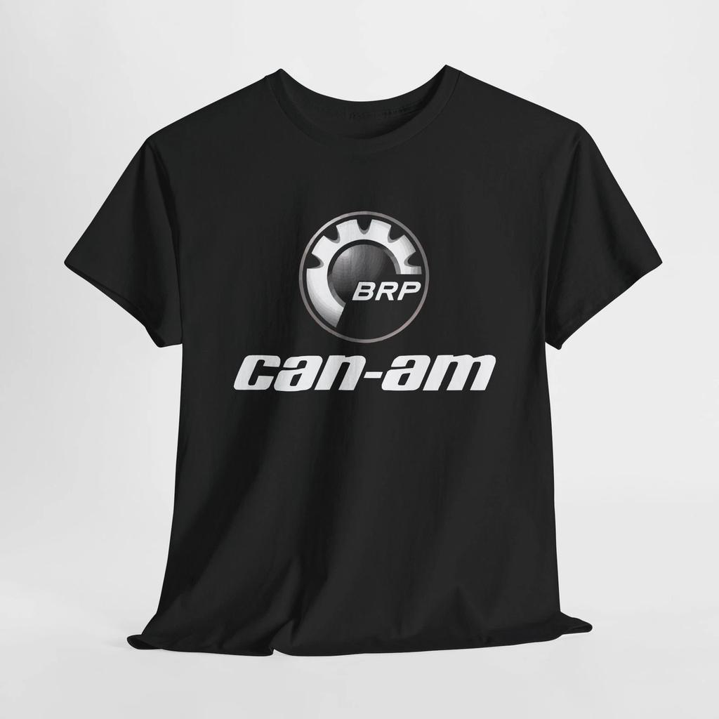 Мужская черная футболка с логотипом Can Am BRP, смешная, размеры от S до 5XL