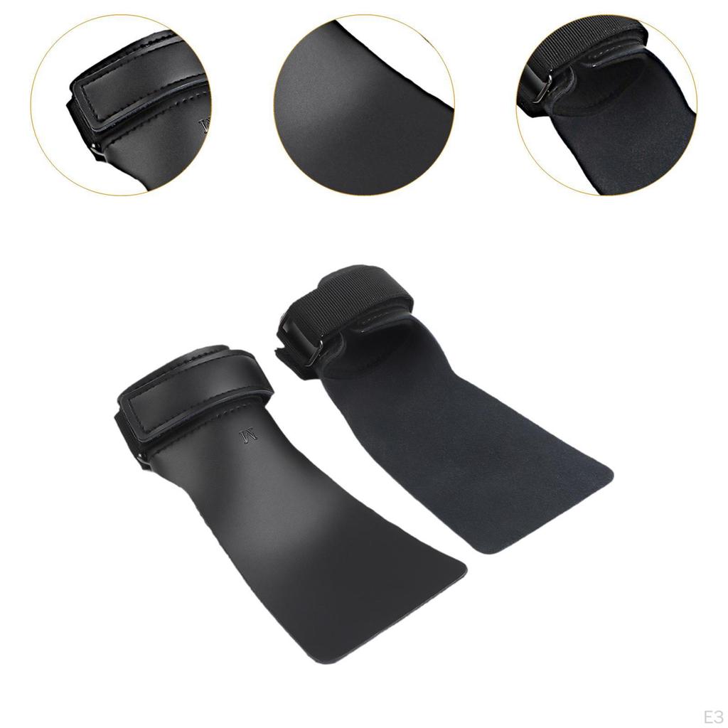 2 Pieces Hand Grips for Weightlifting Gymnastics Adjustable Comfortable Pull Up Gloves