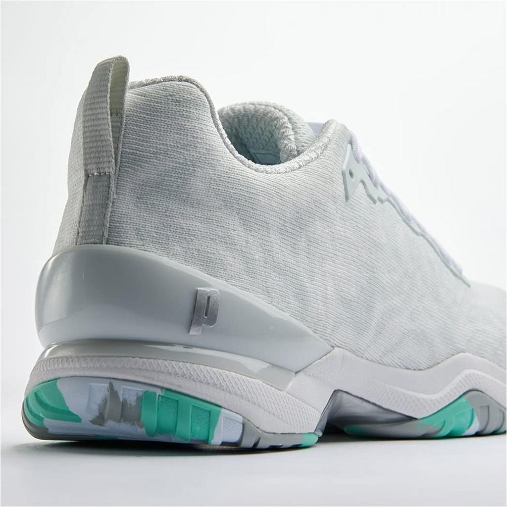 Теннисные туфли Tour Pro Light 7CG светло-серый x белый см [Prince] (256) 24,0