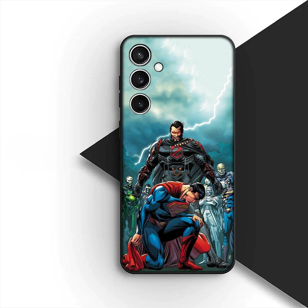 Cover for Apple iPhone 17 16 14 15 Plus Pro Max 16E ProMax + 15Plus 15+ 16+ Casing Phone Case Super Hero DC Movie Supermans