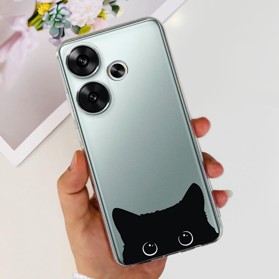 For Xiaomi Poco F6 Case Redmi Turbo3 New Fashion Painted Cover Soft Slim Phone Cases For Xiaomi Redmi Turbo 3 Poco F6 F 6 Bumper