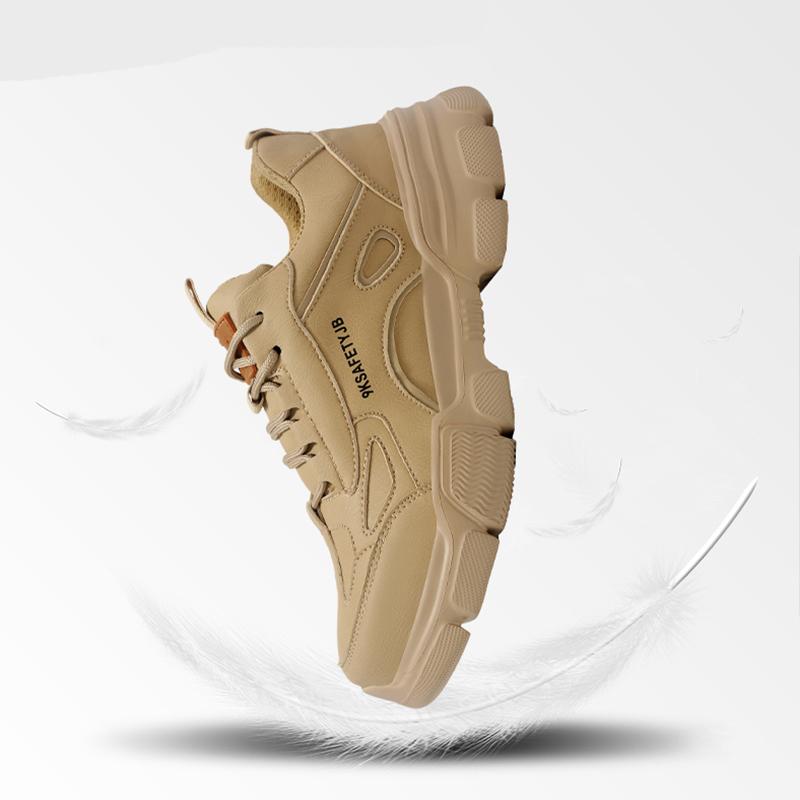 Мужская непромокаемая рабочая обувь, легкая мужская спортивная защитная обувь с защитой от ударов, женская защитная обувь со стальным носком, мужские рабочие защитные ботинки