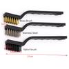 Car Stainless Steel Cleaning Brushes Grill Clean Tool Wire Brush Rust Paint Remove Tool