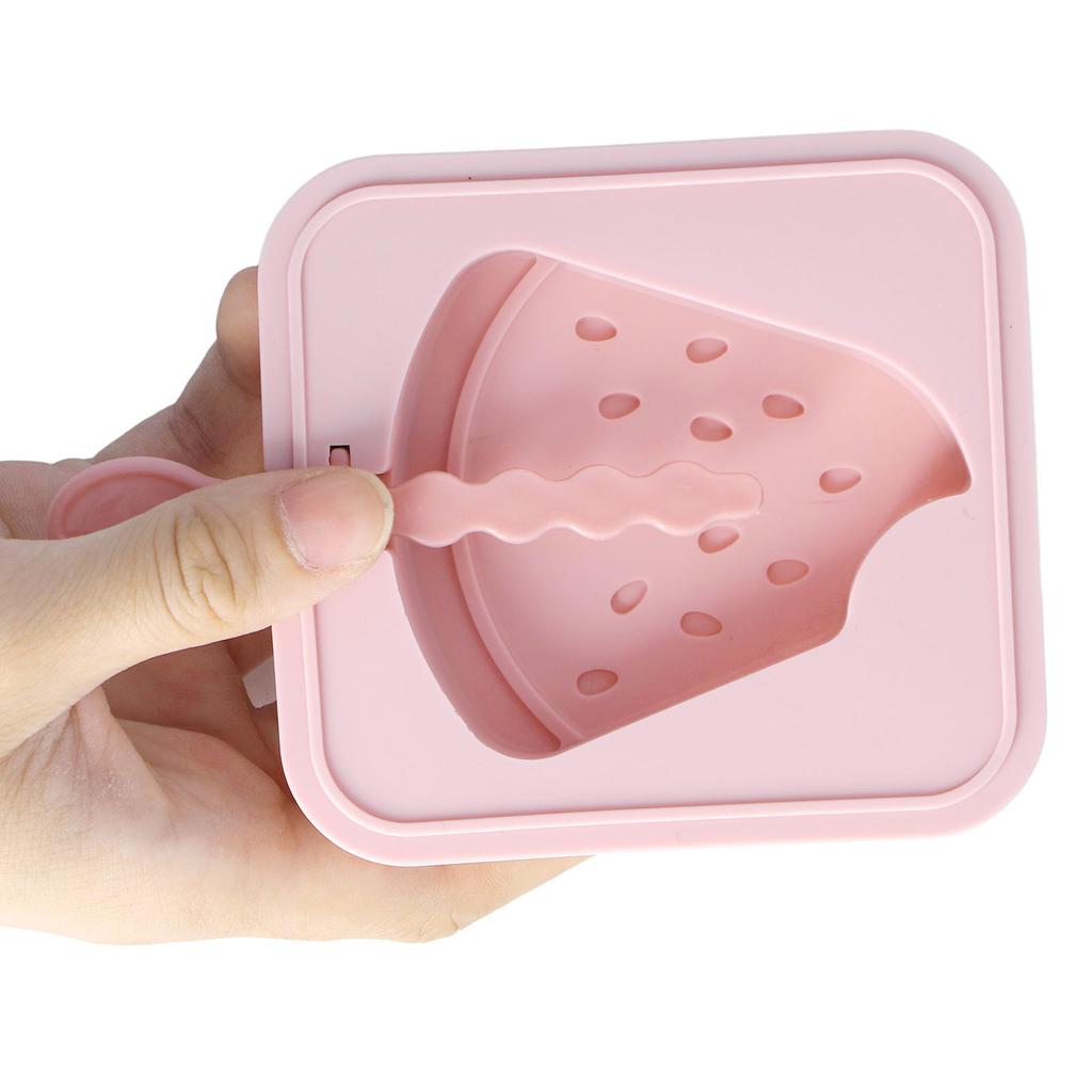 Popsicle Molds Reusable Stackable DIY Silicone Ice Cream Popsicle Cakesickle Molds Kitchen Tools with Lid Stick