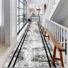 Simple Style Long Corridor Carpet Modern Decor Home Stair Passageway Runners Rug Bedroom Living Room Non-slip Aisle Floor Mat