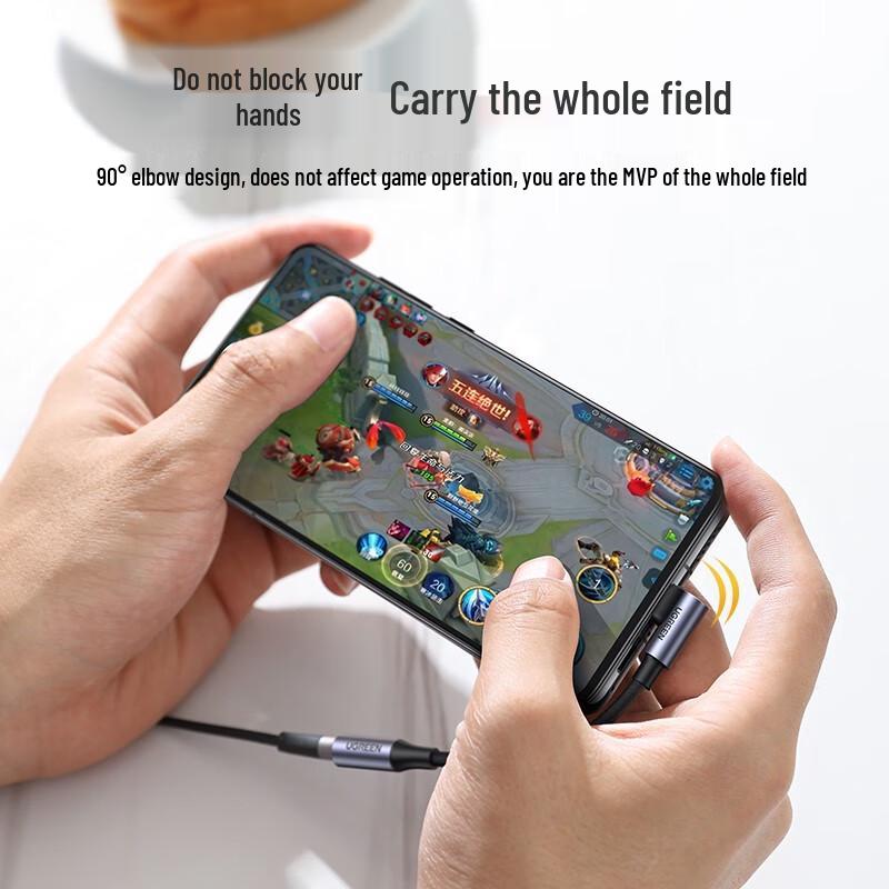 Ugreen Аудиоадаптер USB-C на 3,5 мм для наушников