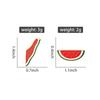 Watermelon Enamel Pins World Peace and Love Brooches Lapel Badges Clothes Cartoon Fruit Jewelry Gift for Friends