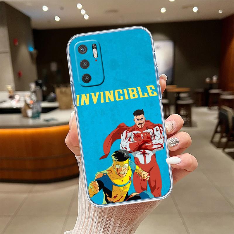 UP35 I-Invincibles Transparent Phone Case for Motorola Moto G40 G04 G05 One Ace Action Fusion + Plus Hyper Macro Vision Zoom