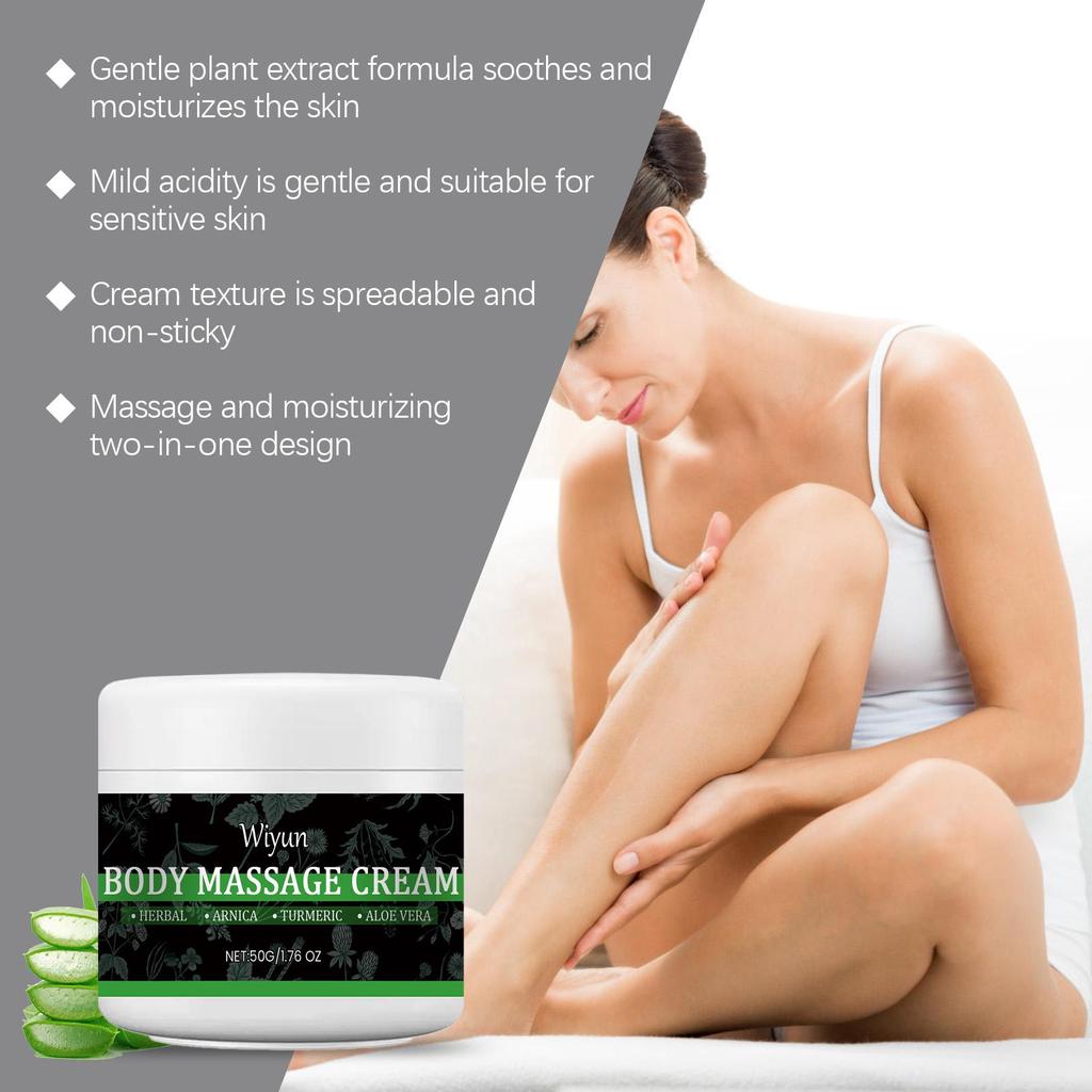 Травяной увлажняющий крем для тела Фитолакка Успокаивающий питательный крем Улучшает тусклость Осветляет Массажная процедура