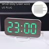 Будильник цифровой электронный умный светодиодный повтор настольный дисплей времени украшение дома 2 порта USB зарядное устройство для iPhone Android Desktop