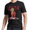 Новая футболка Senna Active с логотипом, смешная, размеры от S до 5XL