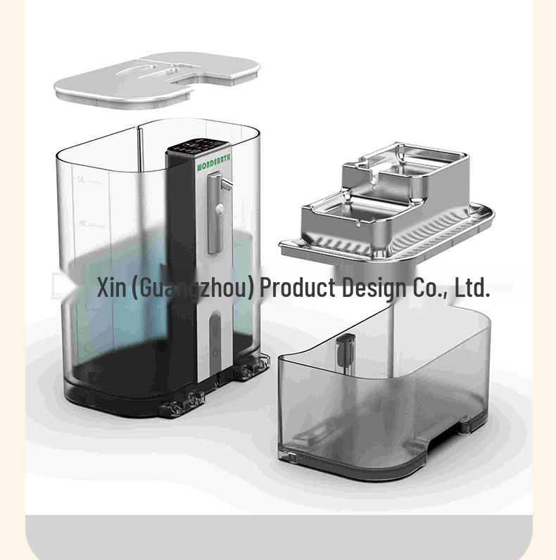 5L Flowing Water Pet Fountain with Separate Purified Water Tank