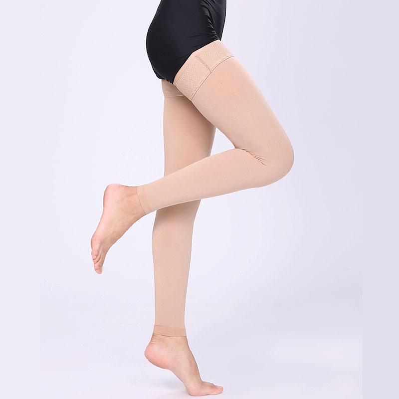 1 пара женских и мужских компрессионных носков, 2 чулка до бедра, компрессионные чулки унисекс для снятия стресса