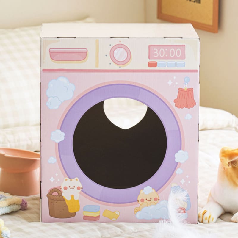 [Pet] Когтеточка в форме стиральной машины