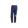 Originals Trefoil Rainbow Colorblock Striped Small Logo Track Tapered Cuff Pants Men Bottoms Navy GD6036