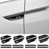 4Pcs Rline GTI 4MOTION Logo Car Side Fender Emblem Badge Bumper Strips Sticker for Polo Golf Jetta Touran Tiguan Passat Beetle