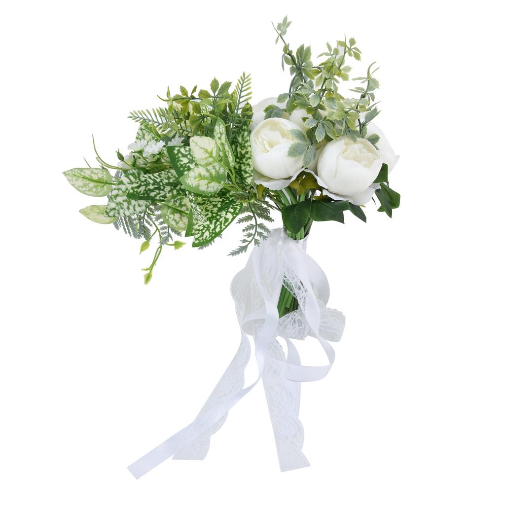 Букет цветов ручной работы невесты Свадебное моделирование Свадебные фото реквизит Букет для свадебных сцен Liv
