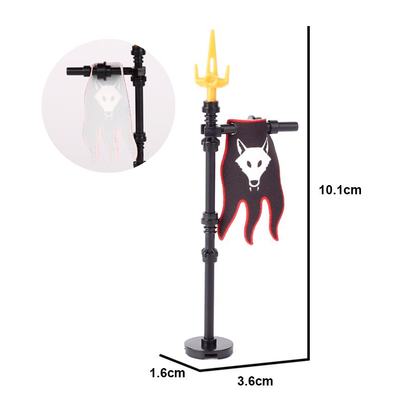 Средневековый замок, рыцарские фигурки, оружие, конструктор, военная армия, солдат, флаг, щит, плащ, легион, аксессуары, кубики, игрушка, подарок.