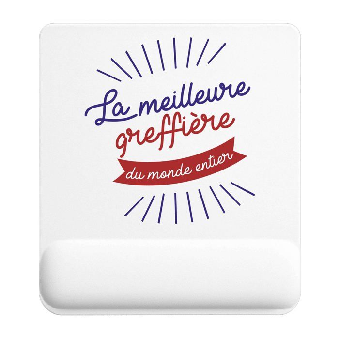 Tapis de souris - PLANETEE - Greffière2 - Multicolore - 22x18 cm - 3 mm