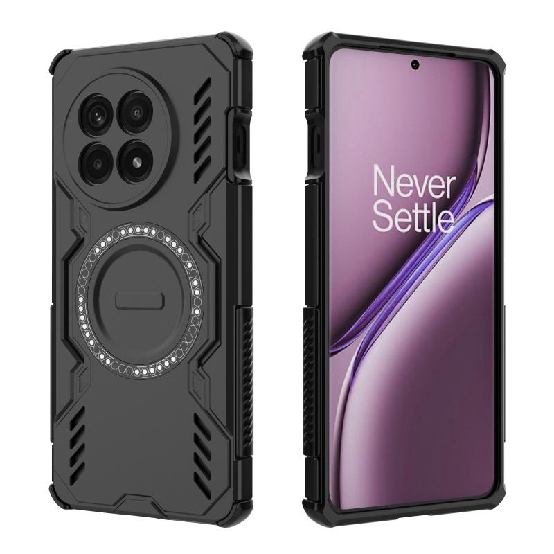 Для чехла Oneplus 13R Крышка Oneplus 13R Capas Бампер для телефона Кольцевой Магнитный Ударопрочный Magsafe Беспроводная зарядка Fundas Oneplus 13R