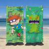 Мультяшное R-Rugrats Смешное Милое Полотенце Мягкое Бассейн Подарок Для Путешествий Спортзал Душ Кемпинг Быстросохнущее Спортивное Большие Пляжные Полотенца