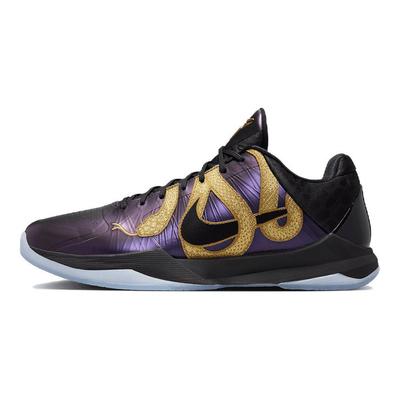 Zoom Kobe 5 Protro Год Мамбы - Баклажан Унисекс Кроссовки Фиолетовый Черный Металлик-Золотой IB4481-500
