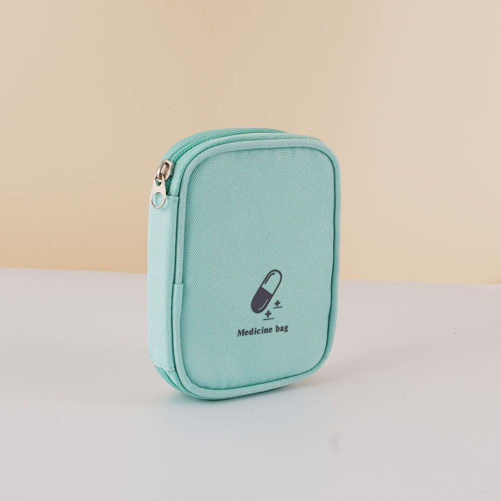 Портативная пустая аптечка, сумка для хранения лекарств, мини-аптечка, органайзер для путешествий, спортивные таблетки, сумка для первой помощи