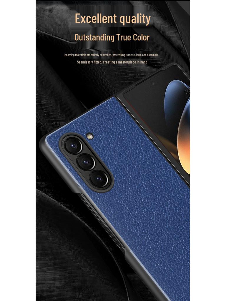 Защитный чехол для телефона Samsung Z Fold7 и Huawei Mate X5 с защитным экраном с перекрестным узором