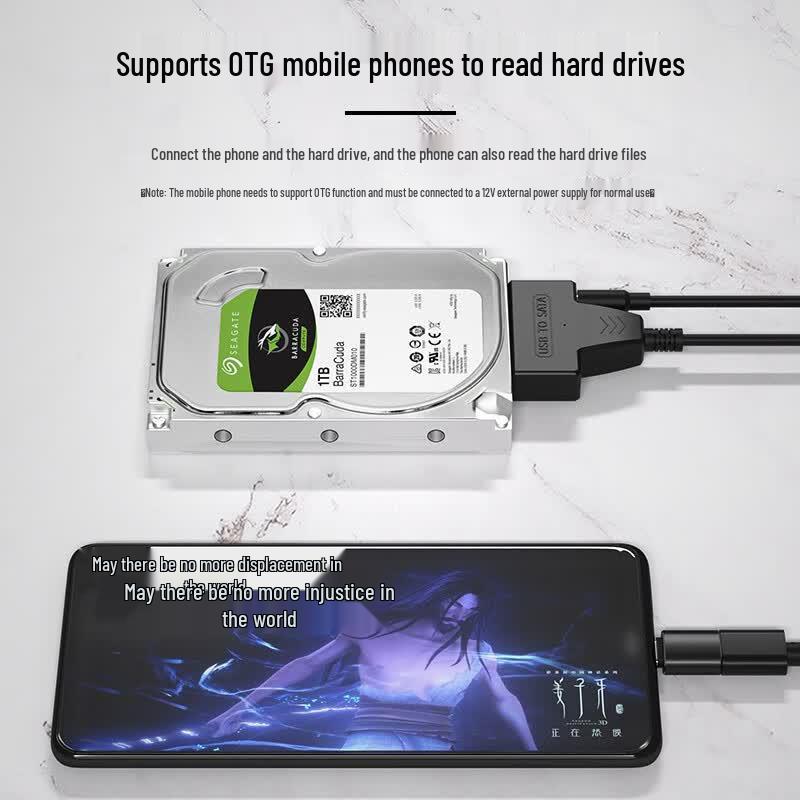 Кабель-адаптер жесткого диска USB 3.0 — SATA