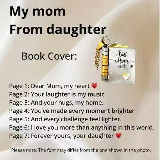Подвеска-кулон «Любовное письмо» из титановой стали для пар - Цепочка для ключицы для девушек.
