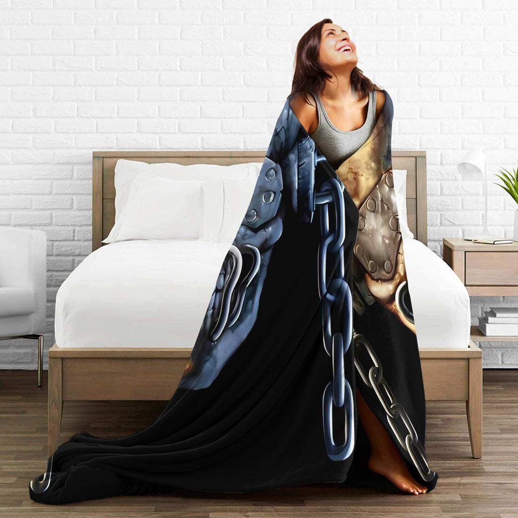 Megadeths Band Art Plush Blanket Kids Flannel Throw Blanket For Couch Chair Soft Custom Quality Bedspread Birthday Present