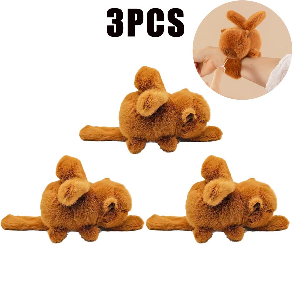 Креативный Капибара Слэп-браслет с Крыльями Вибрирующая Кукла Аквариум Дельфин Плюшевая Кукла Милый Слэп-браслет Куклы