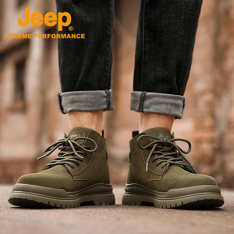 Jeep Мужские походные ботинки с флисовой подкладкой