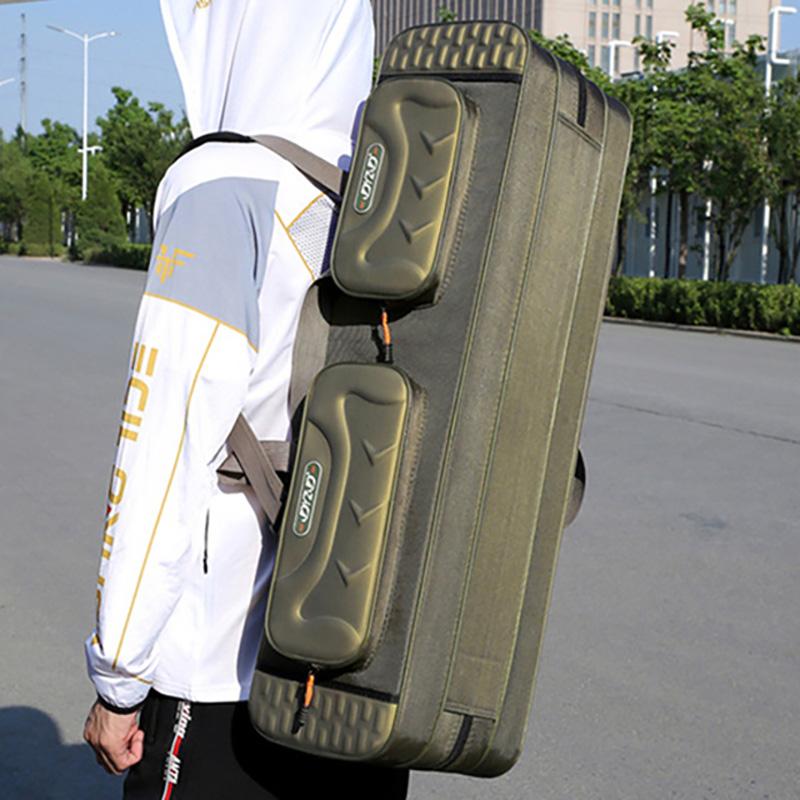 Многофункциональная водонепроницаемая сумка для удочек, сумка для рыболовных снастей, легкая сумка для удочек, вместительная сумка для удочек для соленой воды