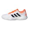 adidas Кроссовки Solematch Control 2: удобные, прочные, дышащие, с поддержкой стопы, низкие, мужские, белые с оранжевым рисунком, KI3736