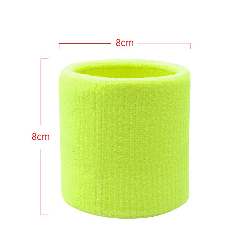Cotton Wrist Support Band Sport Bracers Sweat Towel Cuff Tennis Wrist Guard Protector Strap Fitness Run Gym Sweatband