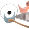 Plastic Pan Cover Pot Lid Rack Cutting Board Storage Holder Shelf Kitchen Stand